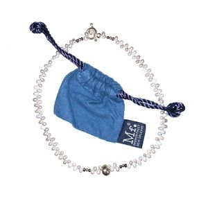 Mignon Faget moonsnail and pearl necklace